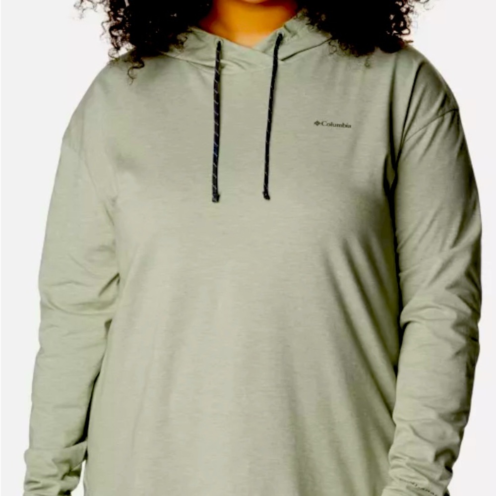 NWT Columbia Women’s Sun Trek Hooded Shirt 1X